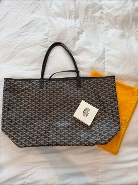 Authentic Goyard St Louis GM, black